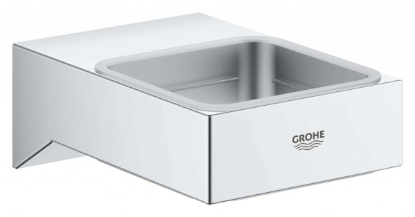GROHE - Selection Cube Držák skleničky/mýdelníku, chrom 40865000