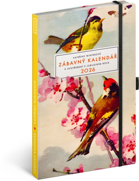 Zábavný kalendář Kateřiny Winterové 2026 NOTIQUE, 13 x 21 cm