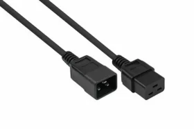 Kabelmeister Prodlužovací kabel C20-C19 černá 5m / Napájecí kabel / 16A / 250V / H05VV-F / 1,5mm2 (SK2090-S050)