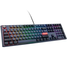 Ducky One 3 Cherry MX-Blue modrá / herní klávesnice / podsvícená / mechanická / drátová USB-C / US (DKON2108ST-CUSPDCOVVVC2)