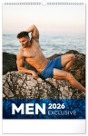 Nástěnný kalendář 2026 NOTIQUE - Men Exclusive, 33 x 46 cm