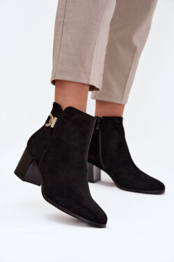 Boty na podpatku model 216813 Step in style 38