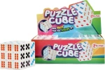 TOI-TOYS Hlavolam Kostka 3x3x3 s barevnými puntíky
