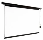 AVELI Elektrické projekční plátno 100" 221x125 cm / Plátno / elektrické / 16:9 / dálkové ovládání / černý tubus (XRT-00175B)