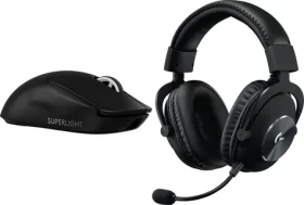 Logitech G PRO X SuperLight 2 + G PRO X černá / Herní sada / Bezdrátová myš + sluchátka