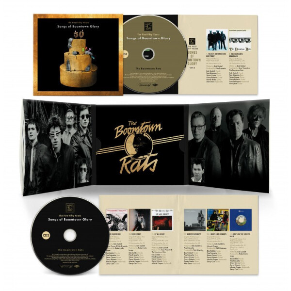 The First 50 Years: Songs Of Boomtown Glory - 2 CD - Rats Boomtown