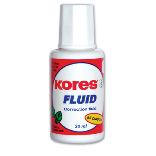 Kores Opravný lak Fluid 20 ml se štětečkem