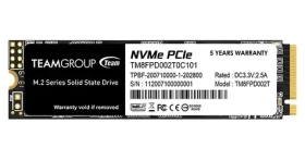 TeamGroup MP33 PRO 2TB / SSD / NVMe PCIe 3.0 x4 / M.2 2280 / R: 2400 MBps / W: 2100 MBps / MTBF 2mh (TM8FPD002T0C101)