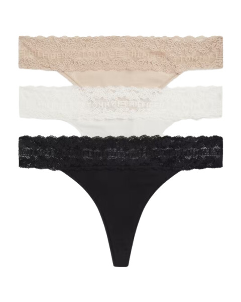 Dámská bavlněná tanga Tommy Hilfiger UW06337