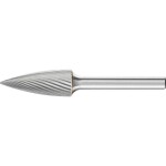 PFERD 21214183 frézovací kolík tvrdokov Špičatý kužel Délka 41 mm Vnější Ø 3 mm Pracovní délka 11 mm Ø hřídele 3 mm 1 ks