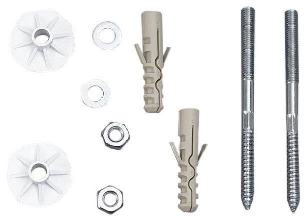 AQUALINE - UAK14 kotvící sada pro umyvadla, šroub 10x120 40017