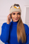 Dámská čepice Ofelia K349 beige UNI