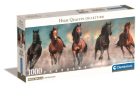 Puzzle Panorama: Koně 1000 dílků