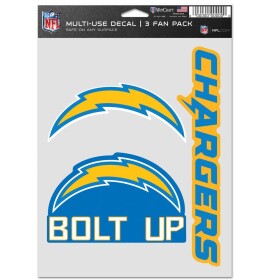 Samolepka Los Angeles Chargers NFL Multi-Use Set (3 ks)% 1 ks