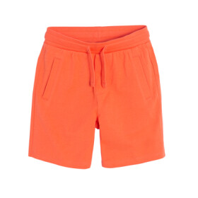 Chlapecké bavlněné šortky- oranžové - 116 RED