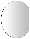 SAPHO - DARA CUT zrcadlo s LED podsvícením 20W, ø 100x90cm, topná fólie 34900CI