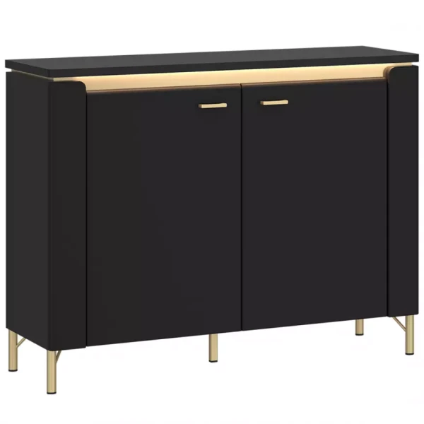 Komoda Norica LAZK01 U114 2D černá