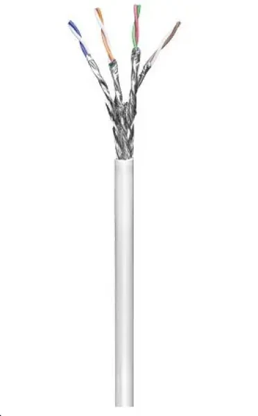 MicroConnect CAT6 S/FTP SOLID 100 m bílá / PVC (KAB017-100)