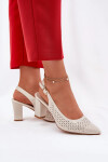 Sandály na podpatku model 211939 Step in style 37
