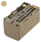Jupio NP-F750 ULTRA C / Baterie pro foto / 6700mAh / USB-C nabíjení / Sony NP-F750, NP-F730 (VSO0302)