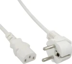 InLine 16652W bílá / Napájecí kabel / CEE 7/7 - IEC C13 / 1,8 m (16652W)