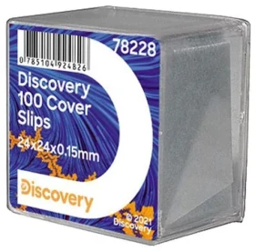 Discovery 100 Cover Slips / Krycí sklíčka k mikroskopu / 100 ks (78228)