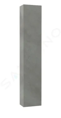 Kielle Meara - Vysoká skříňka závěsná, 25x16x130 cm, beton 50226015