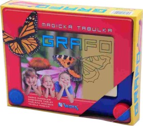GRAFO magická tabulka kreslící v krabici 22x17,5x4cm - Teddies