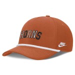 Nike Pánská kšiltovka Texas Longhorns NCAA 2026 Basketball Refresh 5-Panel Rope Rise