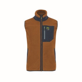 KARPOS M Moiazza Retro Fleece Vest, Nuthatch/Midnight velikost: L