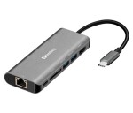Sandberg USB-C Dock HDMI+LAN+SD+USB100W