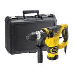 Stanley FME1250K / Kombinované kladivo / 1250W / 850 ot-min / 4100 úderů-min / 3.5J / SDS-plus (FME1250K-QS)