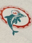 Mitchell & Ness Pánská mikina Miami Dolphins NFL Retro Roots French Terry Hoodie Velikost: XL