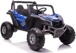 Mamido Dětské elektrické auto Buggy UTV-MX 4x4 LCD MP4 Spider lakované modré