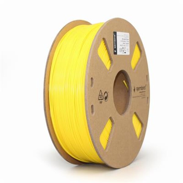 C-TECH GEMBIRD Filament GEMBIRD, ABS, 1,75mm, 1kg, žlutá