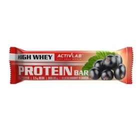 Proteinová tyčinka High Whey - ActivLab (černý rybíz, 80 g) (3617-3-ciierna ribezla)