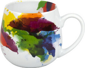 Hrnek buclák - Tahy štětcem / On colour Flow