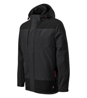 Vertex zimní softshellová bunda pánská ebony gray XL