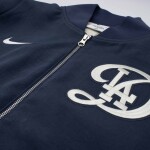 Nike Pánská bunda Los Angeles Dodgers MLB City Connect 2026 Authentic Dugout Bomber Velikost: 2XL