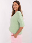 Jumper MI SW 2103.07 pistácie jedna velikost