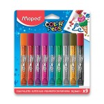 Maped Glitter Glue sada 9 barev 9x10,5 ml