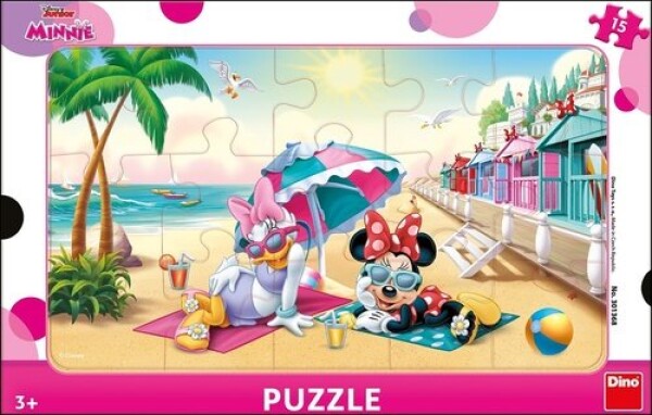 Puzzle 15 Minnie Oslava deskové