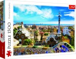 Trefl Puzzle Park Güell, Barcelona / 1500 dílků - Trefl