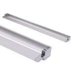 Mereo Polička k WALK IN do rostoru, 140 cm, chrom ALU CK10621PD