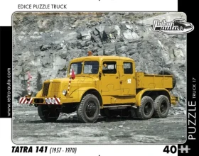 RETRO-AUTA Puzzle TRUCK č.17 Tatra 141