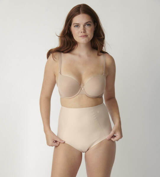 Dámské kalhotky Medium Shaping Series Highwaist Panty béžové Triumph BROWN