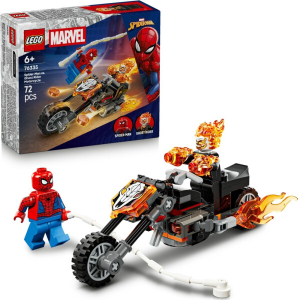 LEGO® | Marvel 76335 Spider-Man vs. Ghost Rider na motorce - LEGO® Marvel Super Heroes