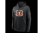 Pánská mikina Cincinnati Bengals NFL Nike Club Logo Hoodie Velikost: XL