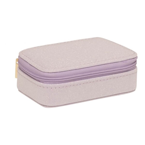 MIMI & LULA Dětská šperkovnice Purple Mini, fialová barva, papír, textil