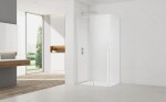 Sprchový kout obdélník 140x80 cm SAT Xmotion SATBWIXM140S80B SATBWIXM140S80B